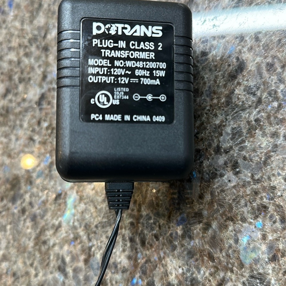 Black Plug-In Class 2 Transformer - Picture 5 of 5